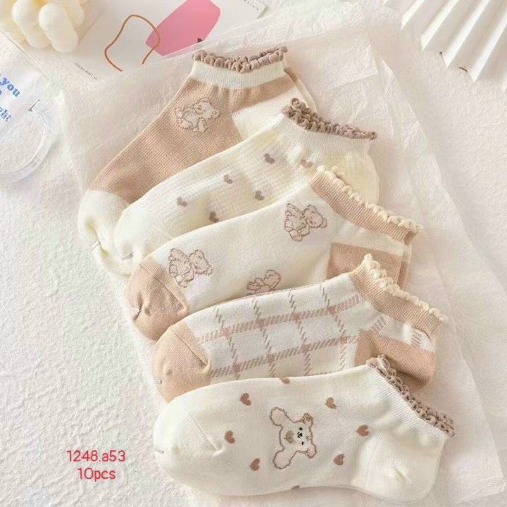 Tất hoạ tiết siêu đẹp